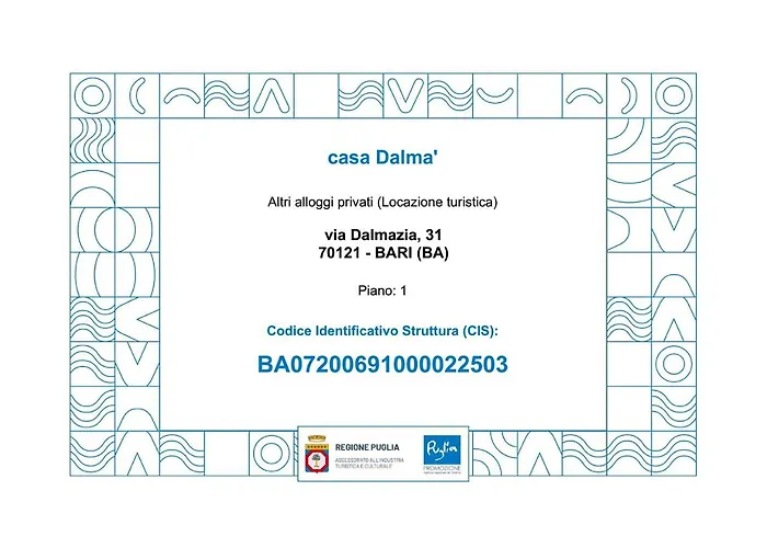 Casa Dalma' - Centro * Bari